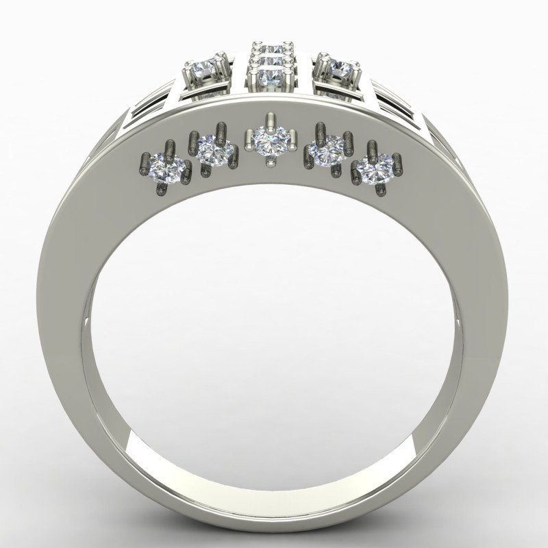 Silver Wedding Band for Men Silver Wedding Band for Men