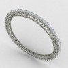 Fashionable Single Line American Diamond Bangle