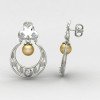 Silver Chand Earring