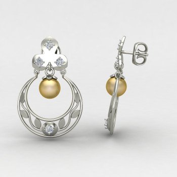 Silver Chand Earring Silver Chand Earring