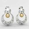 Silver Chand Earring