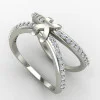 Dainty Silver Band Ring