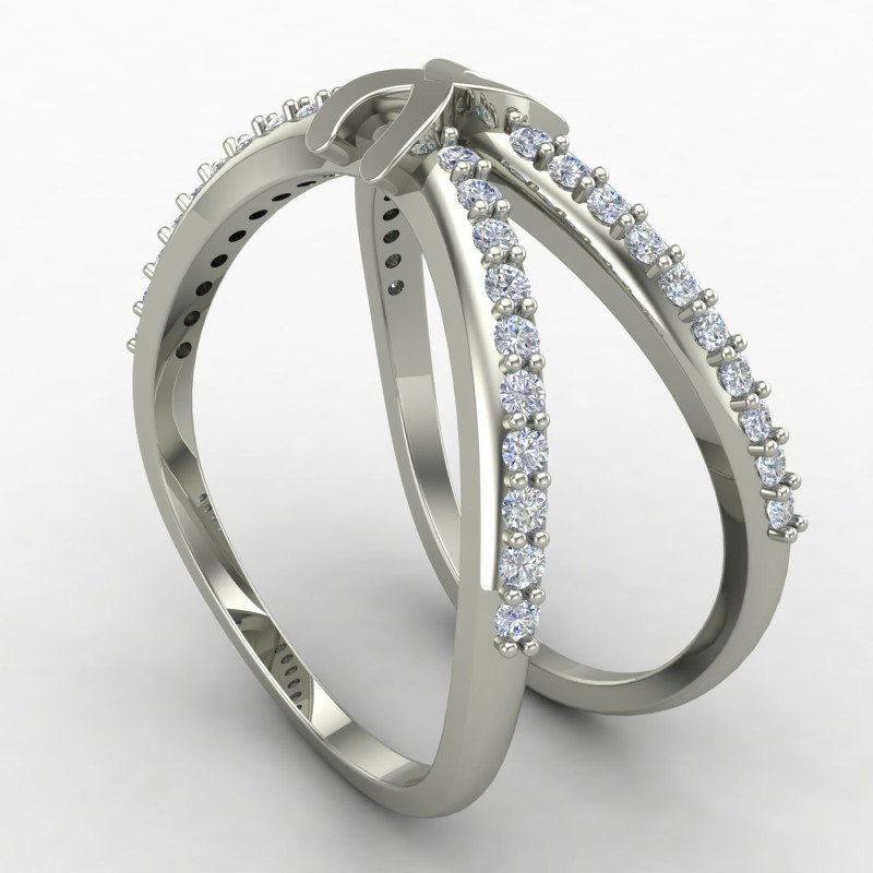 Dainty Silver Band Ring
