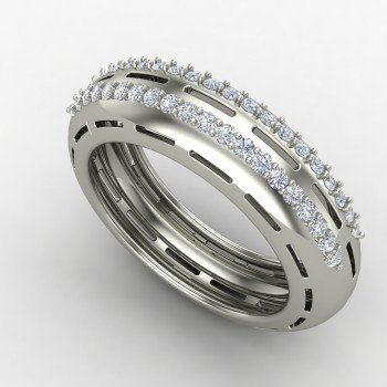Polished Silver Band Ring