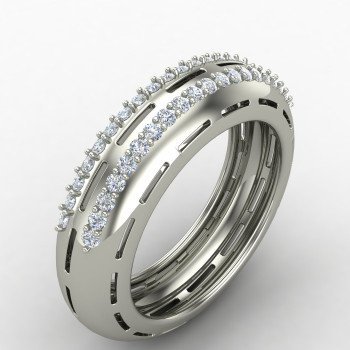 Polished Silver Band Ring