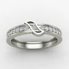 Geometric Silver Band Ring Geometric Silver Band Ring