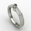 Geometric Silver Band Ring Geometric Silver Band Ring