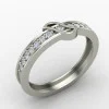Geometric Silver Band Ring Geometric Silver Band Ring