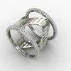 Band Ring Silver Band Ring Silver
