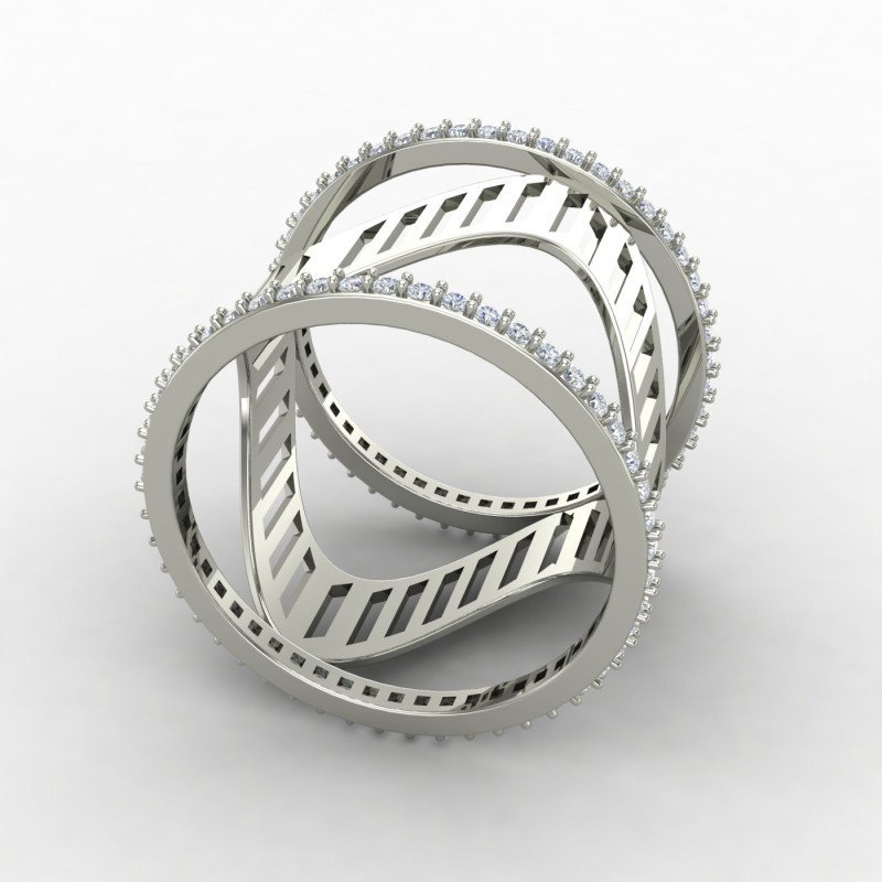 Band Ring Silver Band Ring Silver