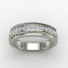 Silver Wedding Band Ring Silver Wedding Band Ring