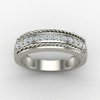 Silver Wedding Band Ring Silver Wedding Band Ring