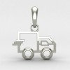 Silver Car Pendant Silver Car Pendant