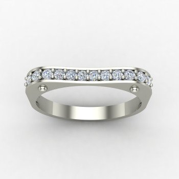 Stylish Silver Band Ring