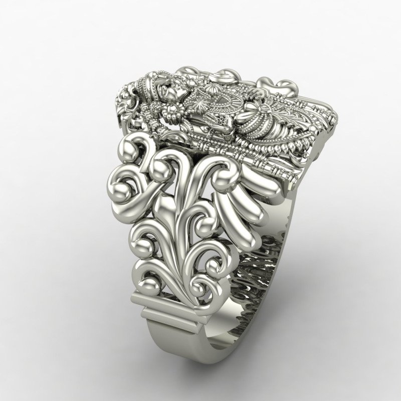 Tirupati Ring Silver