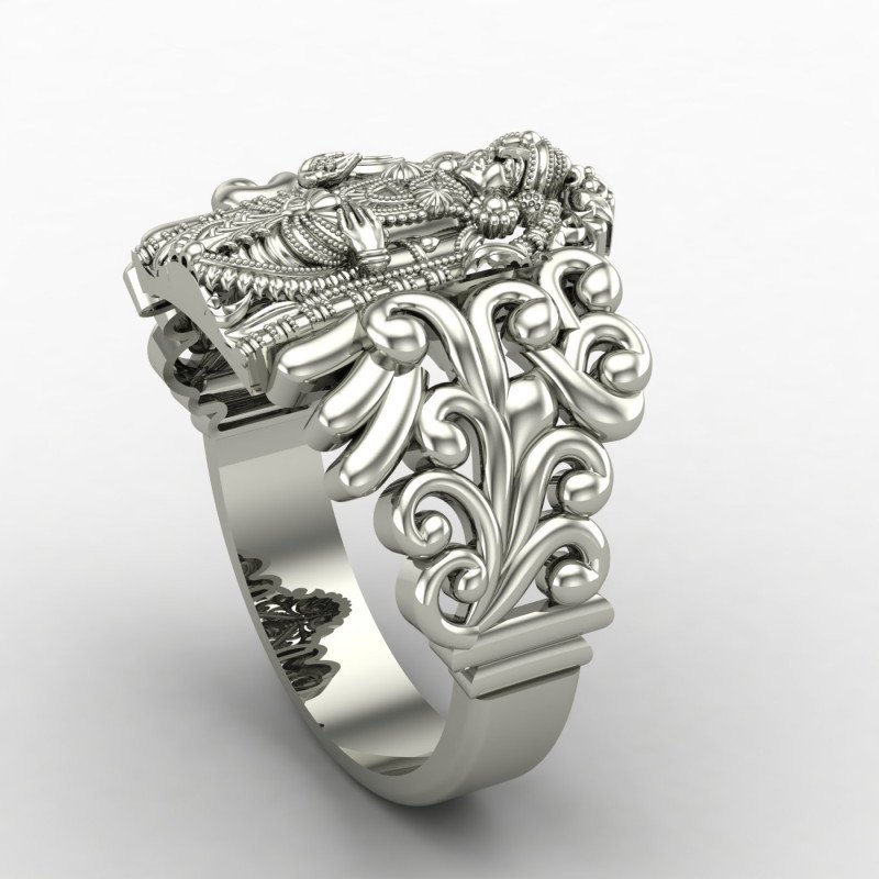 Tirupati Ring Silver
