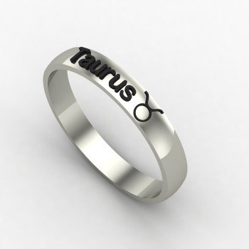 Taurus Zodiac Sign Ring Taurus Zodiac Sign Ring