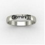 Gemini Zodiac Sign Ring