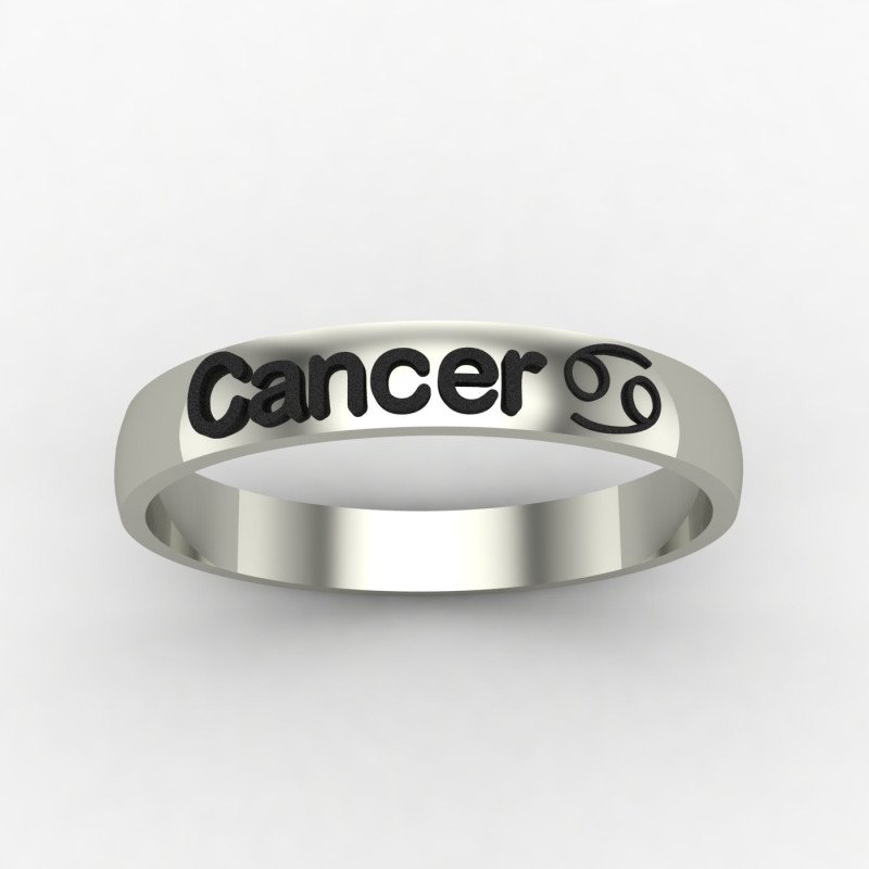 Cancer Zodiac Sign Ring Cancer Zodiac Sign Ring