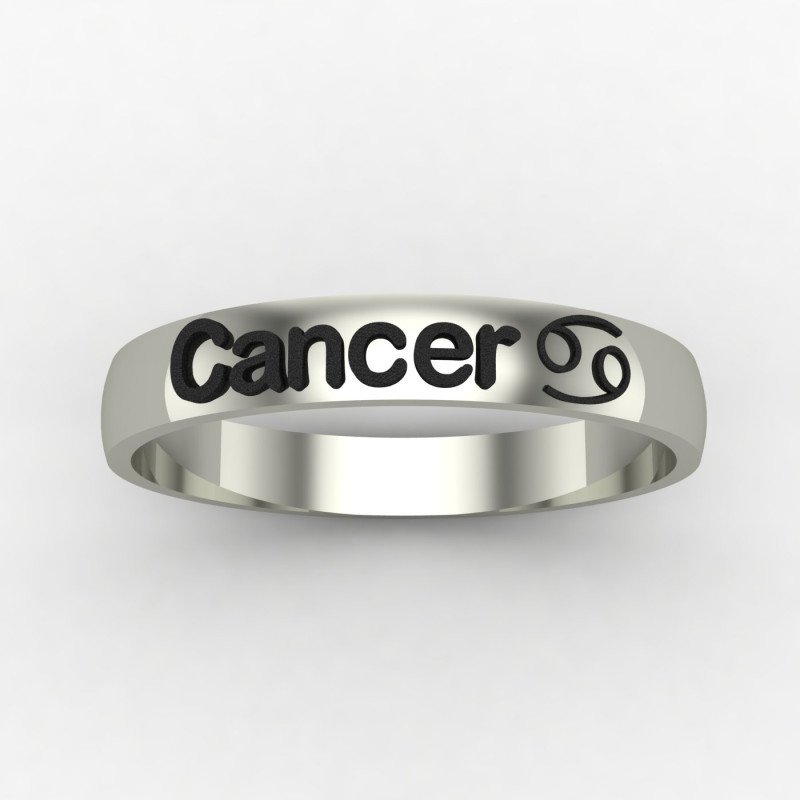 Cancer Zodiac Sign Ring Cancer Zodiac Sign Ring