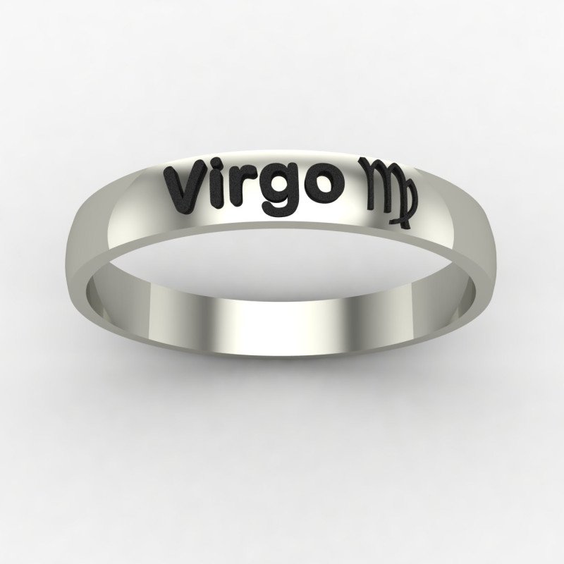 Virgo Zodiac Sign Ring Virgo Zodiac Sign Ring