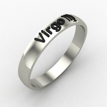 Virgo Zodiac Sign Ring Virgo Zodiac Sign Ring