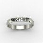 Scorpio Zodiac Sign Ring