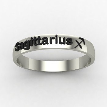 Sagittarius Zodiac Sign Ring