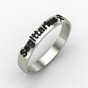 Sagittarius Zodiac Sign Ring Sagittarius Zodiac Sign Ring