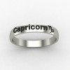 Capricorn Zodiac Sign Ring Capricorn Zodiac Sign Ring