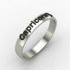 Capricorn Zodiac Sign Ring Capricorn Zodiac Sign Ring
