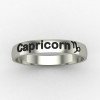 Capricorn Zodiac Sign Ring Capricorn Zodiac Sign Ring