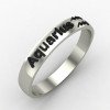 Aquarius Zodiac Sign Ring Aquarius Zodiac Sign Ring