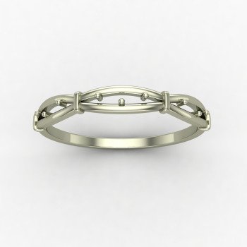 Stylish Teenage Silver Ring