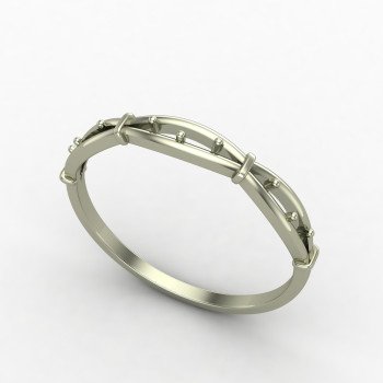 Stylish Teenage Silver Ring