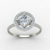 Princess Cut Solitaire Ring