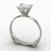 Pretty Princess Cut Solitaire Ring