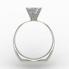 Pretty Princess Cut Solitaire Ring