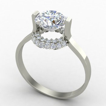 Affordable Silver Solitaire Ring Affordable Silver Solitaire Ring