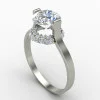 Affordable Silver Solitaire Ring