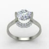 Affordable Silver Solitaire Ring
