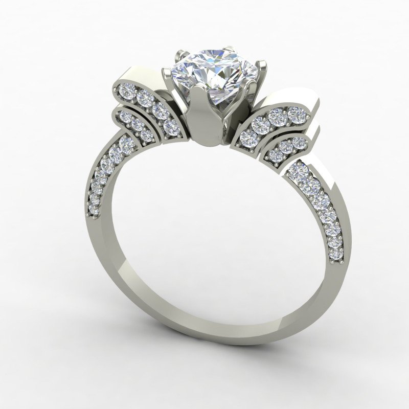Handmade Solitaire Ring Handmade Solitaire Ring