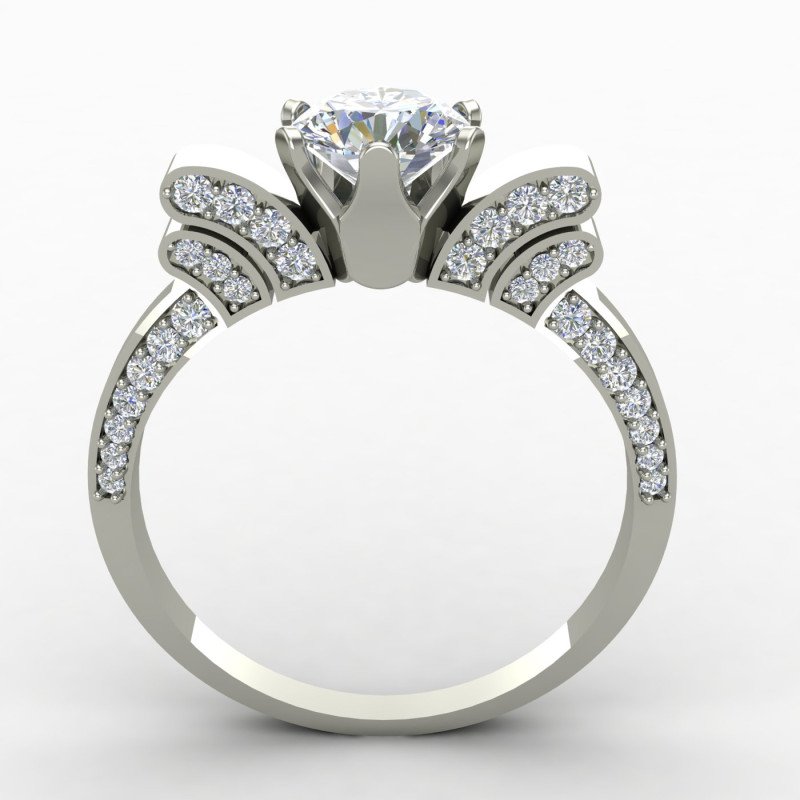 Handmade Solitaire Ring Handmade Solitaire Ring