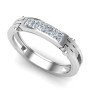 Princess Cut Band Ring