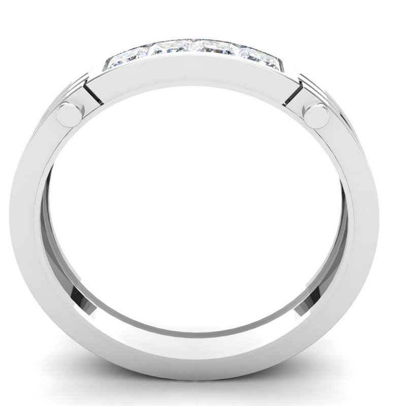 Princess Cut Band Ring Princess Cut Band Ring