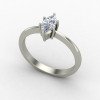 Marquise-Cut Diamond Solitaire Ring Marquise-Cut Diamond Solitaire Ring