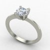 Infinity Solitaire Ring