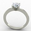 Infinity Solitaire Ring
