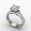 Princess-Cut Solitaire Wedding Ring
