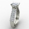 Princess-Cut Solitaire Wedding Ring